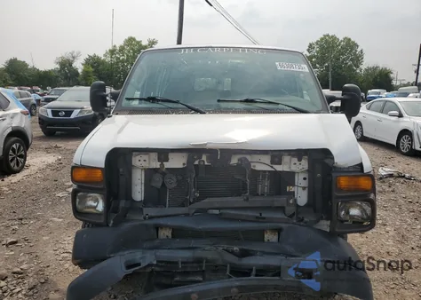 2008 Ford Econoline E150 Van z USA, uszkodzony, nr VIN 1FTNS14WX8DB43479